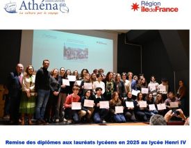 CONCOURS des LYCEES de la région Île-de-France 2025-2026